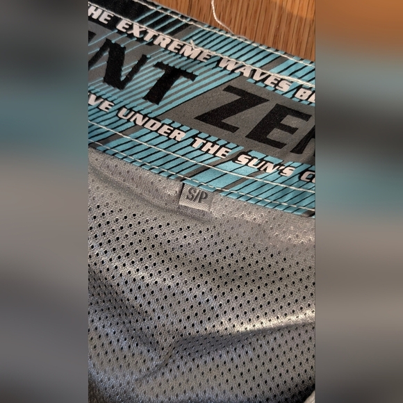 Point Zero Light Gray Swim Board Shorts - Picture 3 of 5